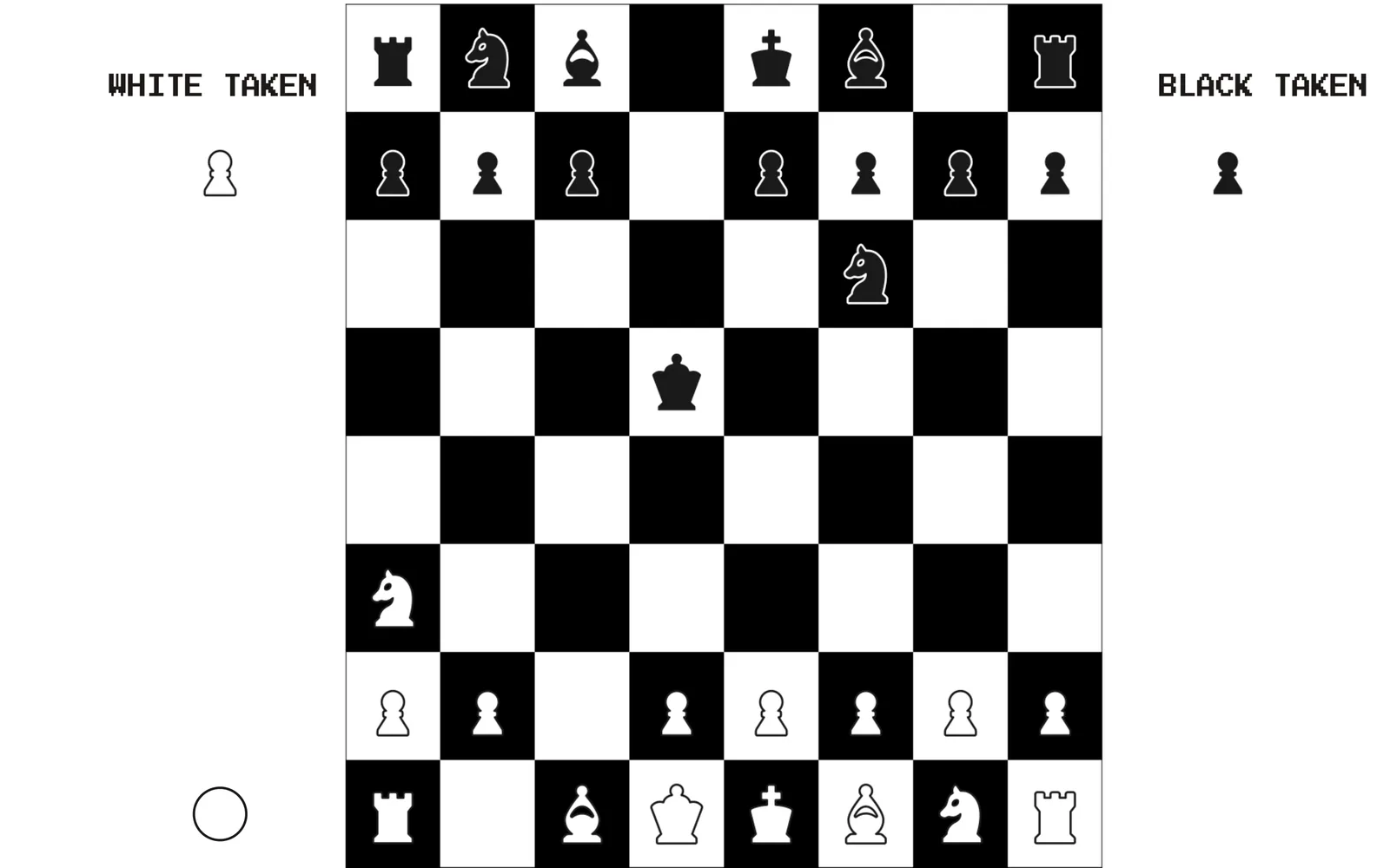 Chess played with real desktop icons